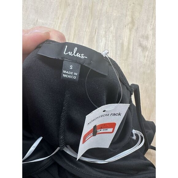 Lulu’s Little Black Dress Small Style BD01167 Ready For The Night Mini Dress - Picture 3 of 6